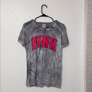 Pink tie dye top